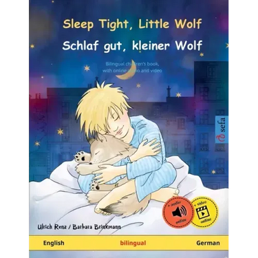 Sleep Tight, Little Wolf - Schlaf gut, kleiner Wolf (English - German)