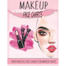 makeup face charts paper practice face charts for makeup artist: A Professional Blank Makeup Practice Workbook for Makeup Artists, makeup face charts