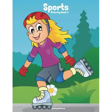 Sports Coloring Book 3