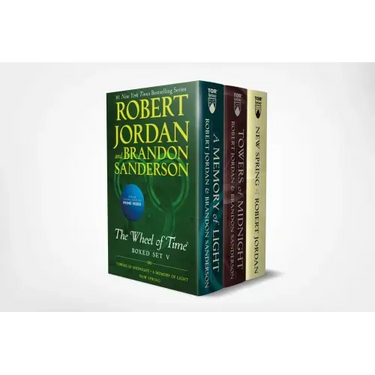 Wheel of Time Premium Boxed Set V: Book 13: Towers of Midnight, Book 14: A Memory of Light, Prequel: New Spring