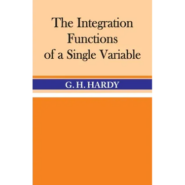 The Integration of Functions of a Single Variable