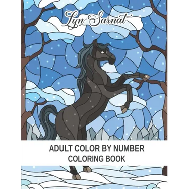 Adult Color By Number Coloring Book: Stress Relieving Design and Relaxing Coloring Pages