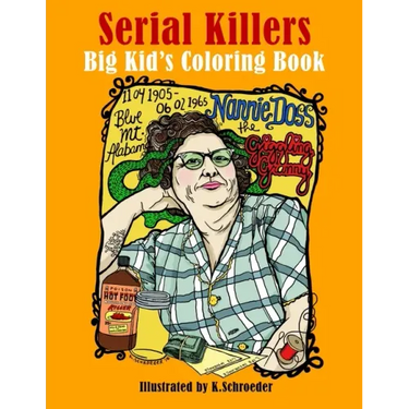 Serial Killers: Adult Coloring Book