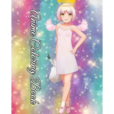 Anime Coloring Book: A Kawaii Girl Drawings Coloring Book (Super Cute Girls) (Beautiful Anime Drawings)
