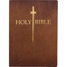KJV Sword Bible, Large Print, Acorn Bonded Leather, Thumb Index: (Red Letter, Brown, 1611 Version)