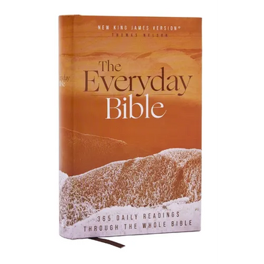 Nkjv, the Everyday Bible, Hardcover, Red Letter, Comfort Print: 365 Daily Readings Through the Whole Bible