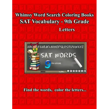 Whimsy Word Search, SAT Vocabulary - 9th grade