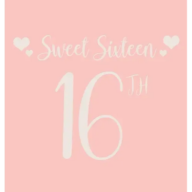 Happy 16th Birthday Guest Book (Hardcover): Sweet Sixteen Guest book, party and birthday celebrations decor, memory book, 16th birthday, happy birthda