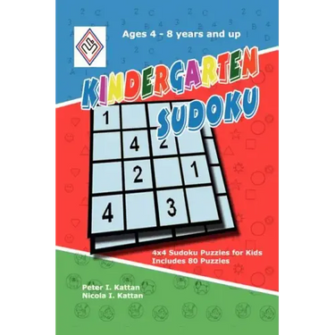 Kindergarten Sudoku: 4x4 Sudoku Puzzles for Kids
