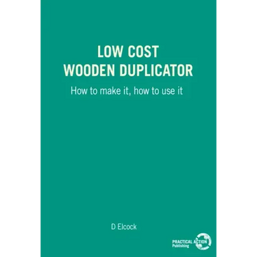 Low Cost Wooden Duplicator: How to Make It, How to Use It
