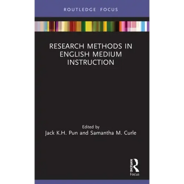 Research Methods in English Medium Instruction