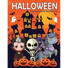 Halloween Coloring Book for Kids Ages 4-8: A Fun and Easy Happy Halloween Coloring Pages for Kids, Toddlers and Preschool