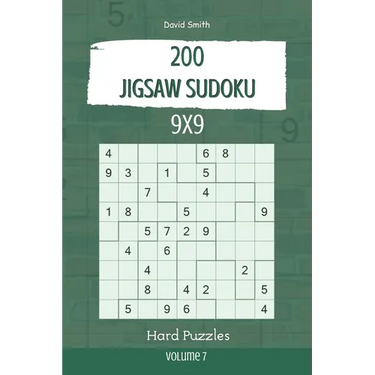 Jigsaw Sudoku - 200 Hard Puzzles 9x9 vol.7