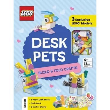 Lego(r) Books. Desk Pets: Build & Fold Crafts