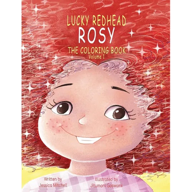 Lucky Redhead Rosy The Coloring Book