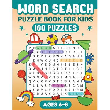 Word Search Puzzle Book for Kids