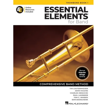 Essential Elements for Band - Trombone Book 1 with Online Resources