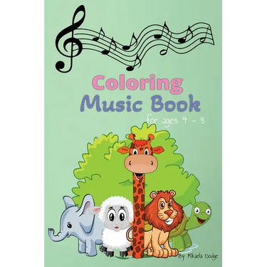 Coloring Music Book