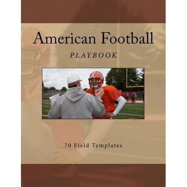 American Football Playbook: 70 Field Templates