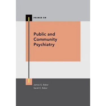 Public and Community Psychiatry