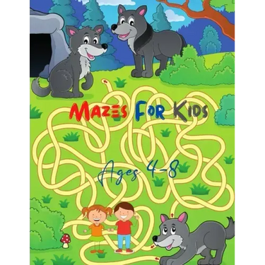 Mazes for kids ages 4-8: Easy activity mazes book