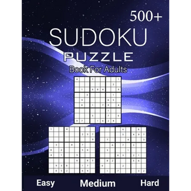 500+ Sudoku Puzzle Book for Adults Easy Medium Hard: Sudoku Variation, Big Book of 9x9 Irregular Sudoku Puzzles, Challenging suduko Game Book, Tons of