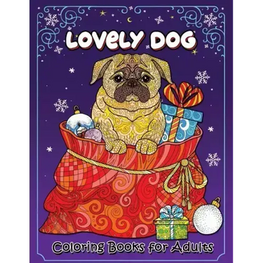 Lovely Dog Coloring Book for Adults: New Collection