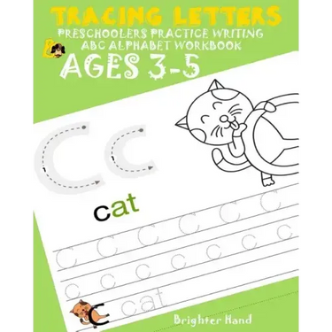 TRACING LETTER Preschoolers*Practice Writing*ABC ALPHABET WORKBOOK, KIDS*AGES 3-5: Alphabet Letters*EXTRA LARGE