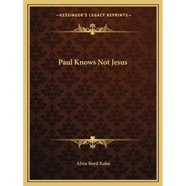 Paul Knows Not Jesus