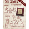 Joyful Snowmen Hand Embroidery Patterns