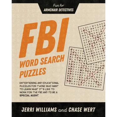 FBI Word Search Puzzles: Fun for Armchair Detectives