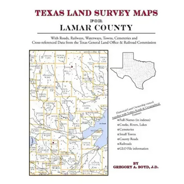 Texas Land Survey Maps for Lamar County