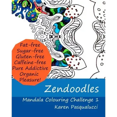 Zendoodles: Mandala Colouring Challenge 1