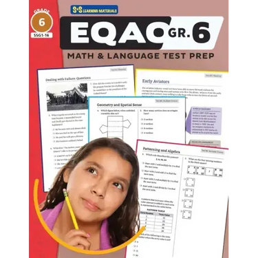 EQAO Grade 6 Math & Language Test Prep!