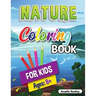 Coloring Book for Kids Cute Nature: Nature Activity Book for Kids Ages 8-12