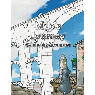 Milo's Journey: A Coloring / Painting book featuring the original illustrations from 'Milo & Ze'.