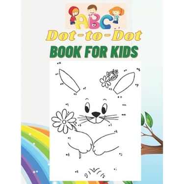 ABC Dot-to-Dot Book for Kids: Connect the Dots Puzzles and color the shapes for Fun and Learning, 4-8,8-12 Ages,8.5 X 11 Inches,40 Pages.