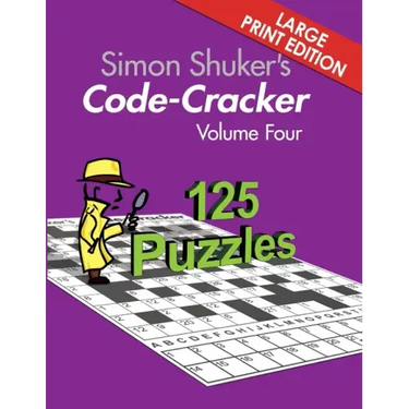 Simon Shuker's Code-Cracker Volume Four (Large Print Edition)