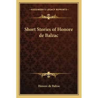 Short Stories of Honore de Balzac