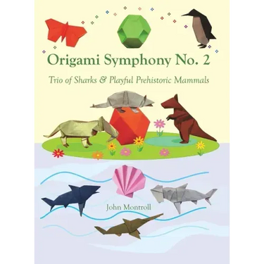 Origami Symphony No. 2: Trio of Sharks & Playful Prehistoric Mammals