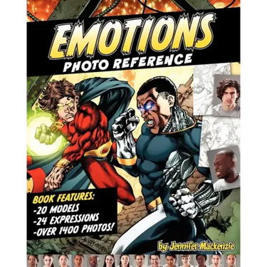 Emotions Photo Reference for Illustrators & Artists Volume 1