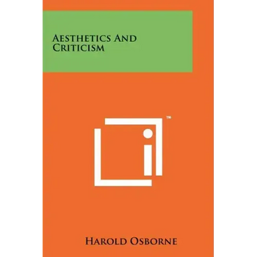 Aesthetics And Criticism