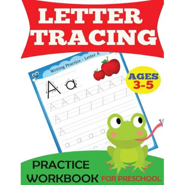 Letter Tracing Practice Workbook