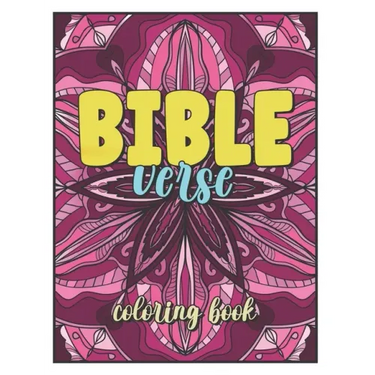 Bible Verse Coloring Book: Christian Coloring Books For Adults, Christian Mandala Coloring Book