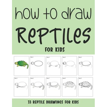 How to Draw Reptiles for Kids