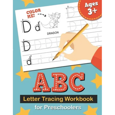 ABC Letter Tracing Workbook for Preschoolers: Learn to Write the Alphabet, Kindergarten Handwriting Exercise Book, Practice for Kids with Pen Control,