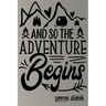 And so the Adventure Begins Camping Journal: Charming Creatives Camping Logbook