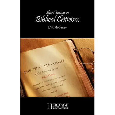 Short Essays in Biblical Criticism