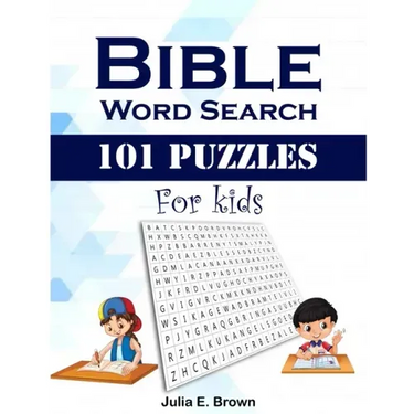 Bible Word Search 101 Puzzles For Kids: Large Print Word Search Books, Exercise Your Brain, Workouts for Kids and Adults