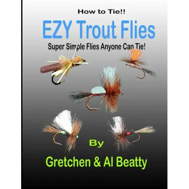 How To Tie!! EZY Trout Flies: Simple Flies Anyone Can Tie
